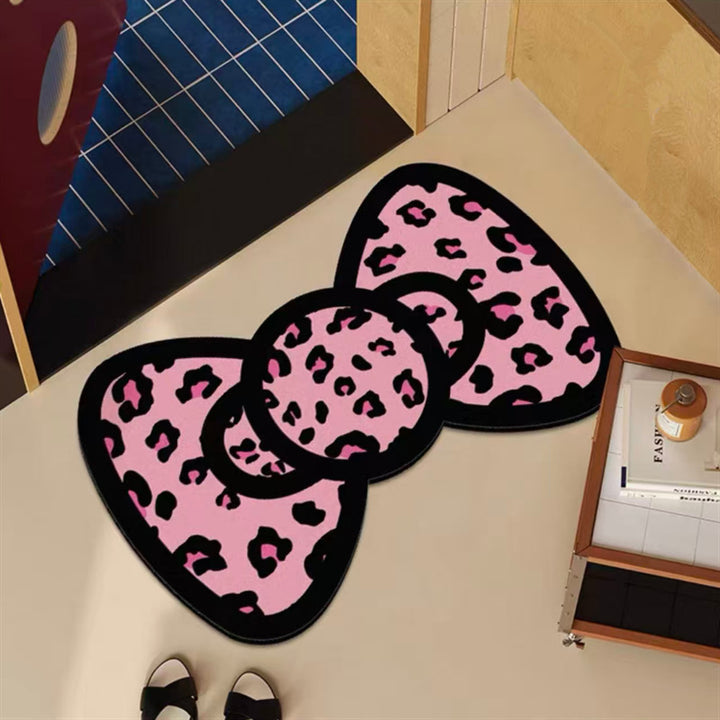 Leopard Print Decorative Bath Mat Kalsten