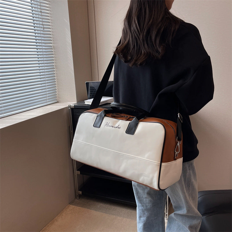 Versatile Leather Travel Duffle Bag Kalsten