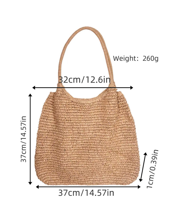 Handcrafted mesh tote Kalsten