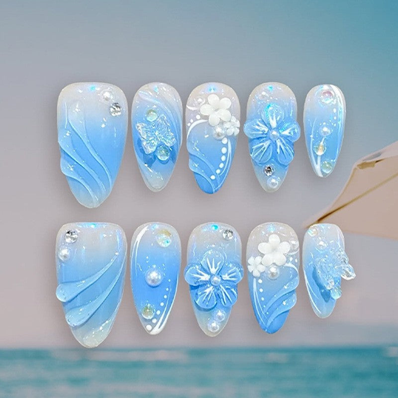 Creative nail art set with maritime accents Kalsten