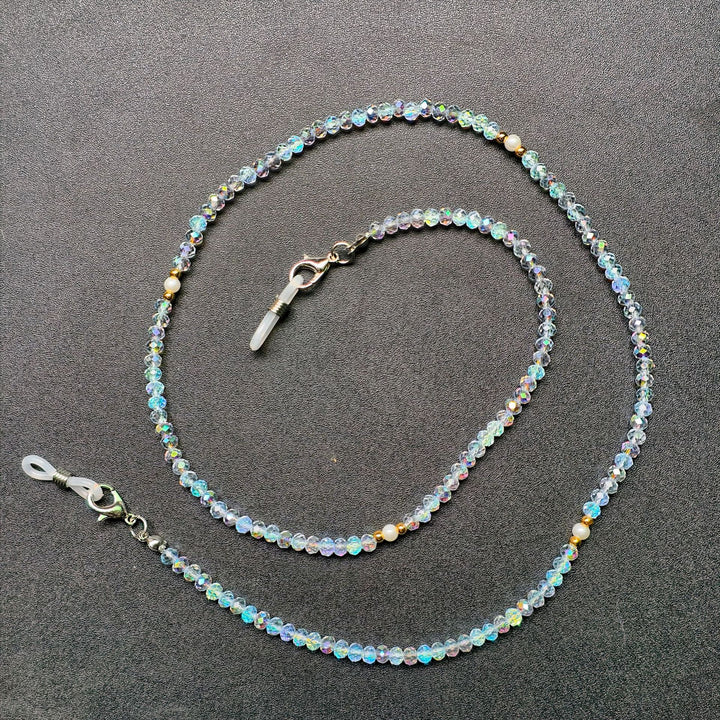 Elegant glasses holder chain with colorful beads Kalsten