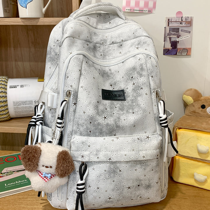 Stylish Star-Patterned Backpack Kalsten 1791205965