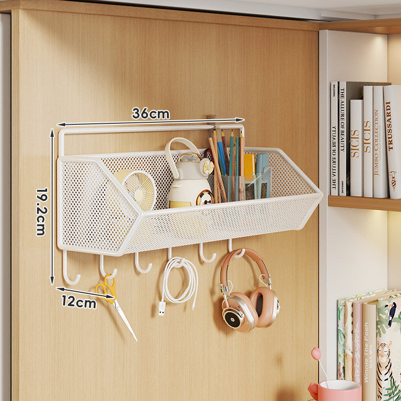 Over-Cabinet Mesh Hanging Storage Basket Shelf Organizer