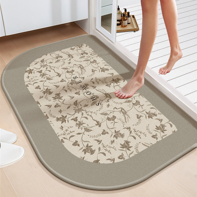 Non-Slip Inspirational Bathroom Mat Kalsten