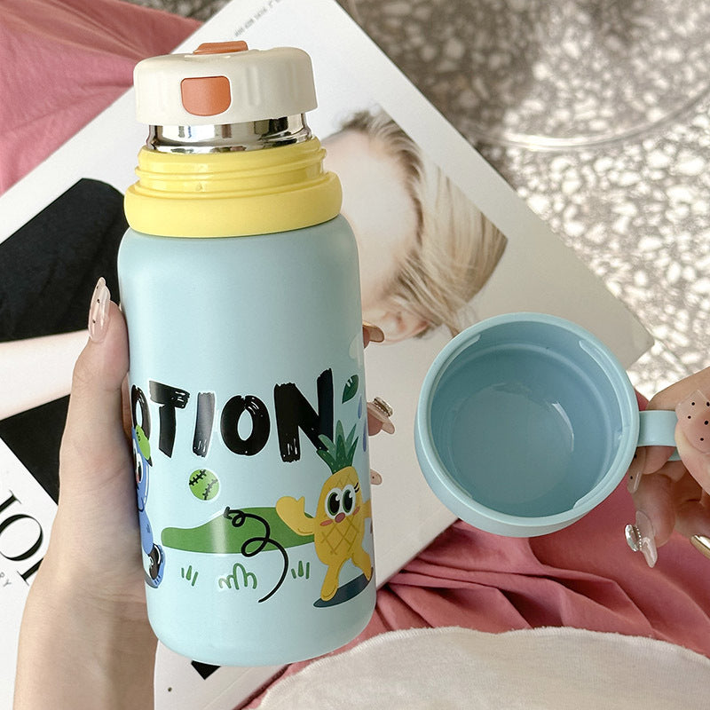Women's Insulated Bottle with Cheerful Animal Design Kalsten