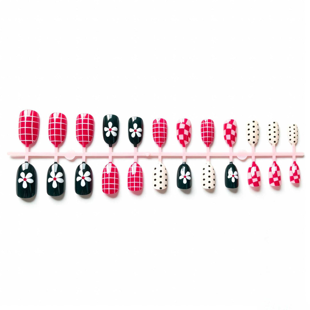 Artistic Multi-Pattern Nail Art Kit