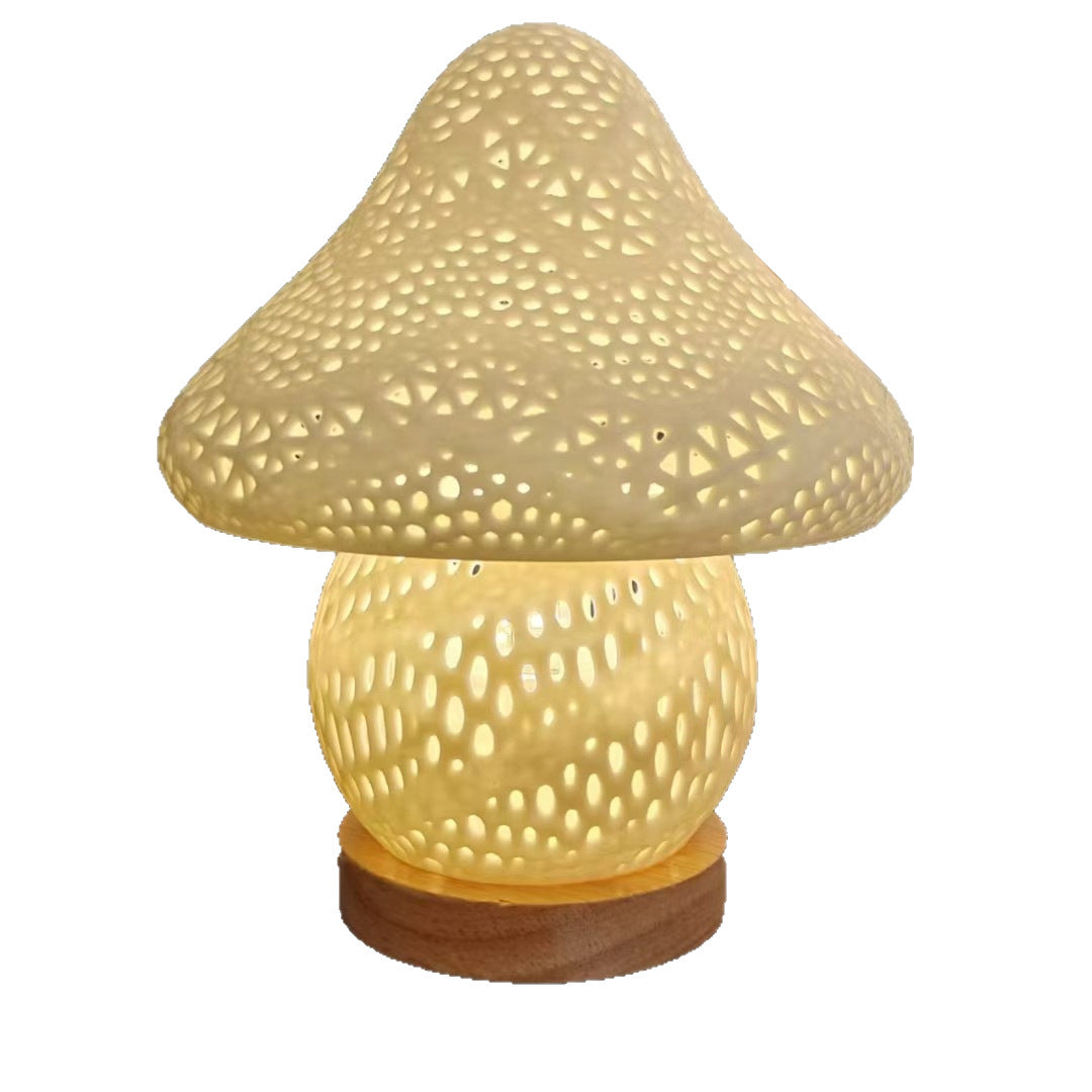 Mushroom Shaped Table Lamp