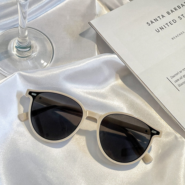 Ladies elegant sunglasses with stylish transparent frame Kalsten