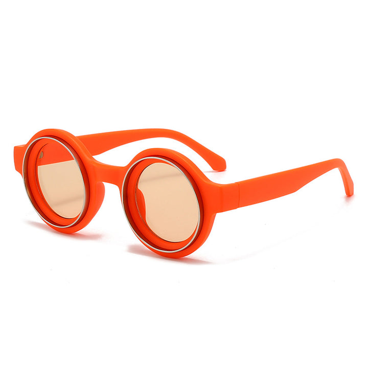 Women’s fashionable round sunglasses with striking design Kalsten