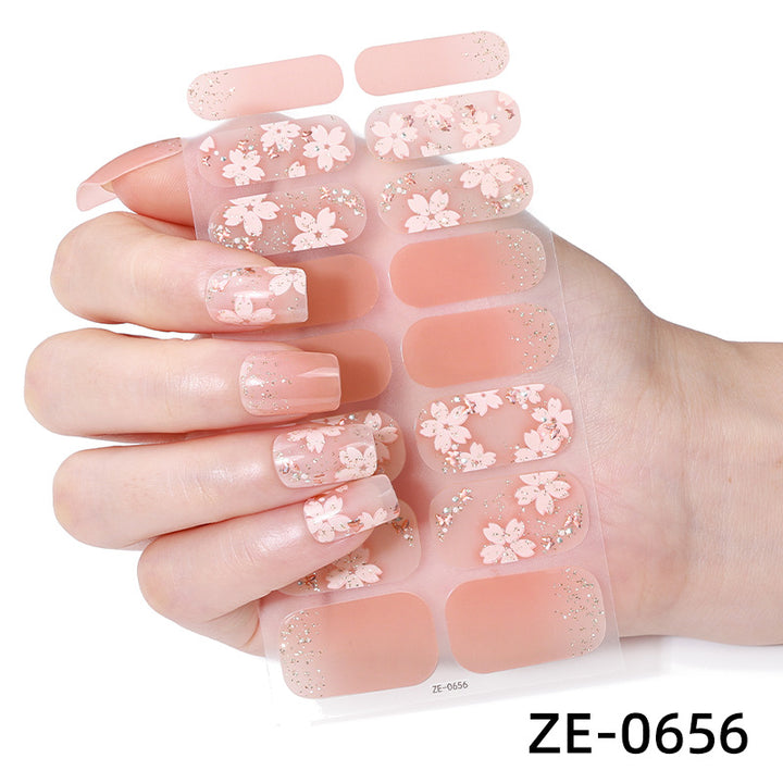 Decorative Glitter Nail Wraps