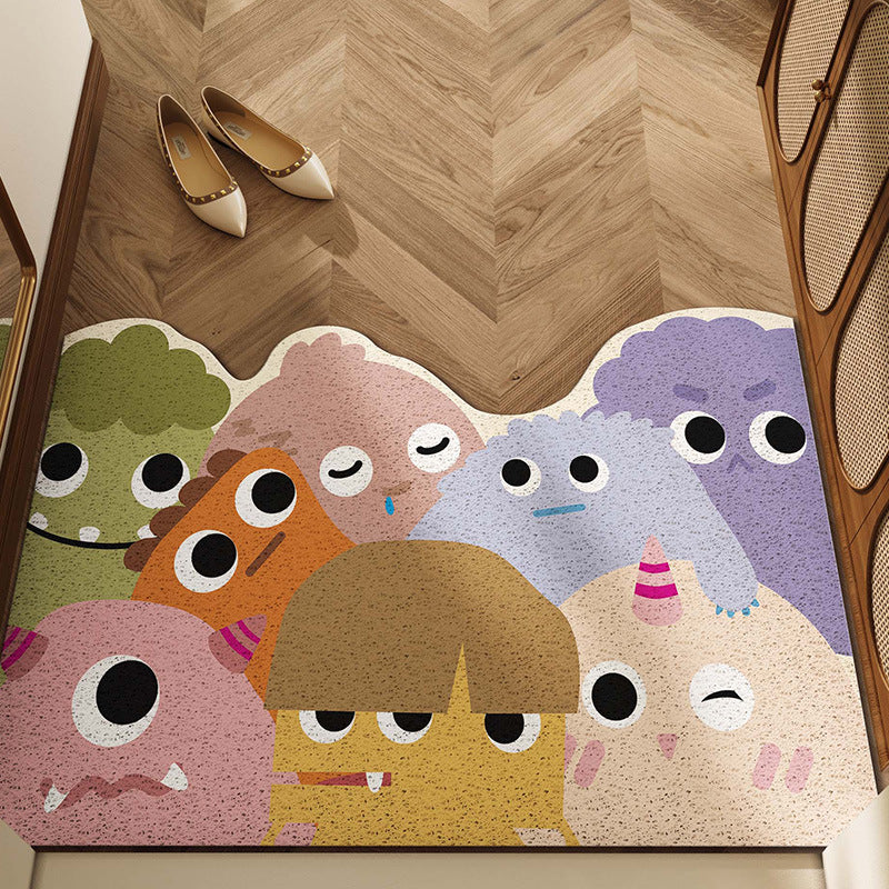 Decorative Heart Pattern Area Mat