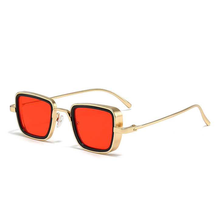 Women's stylish square sunglasses with elegant metal frame Kalsten