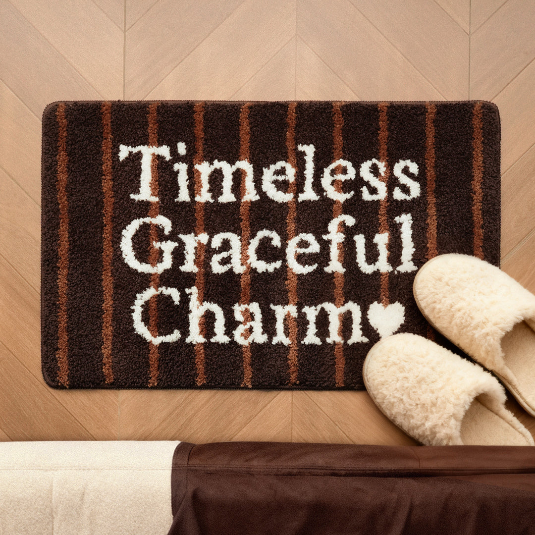Soft Cotton Phrase Doormat Kalsten