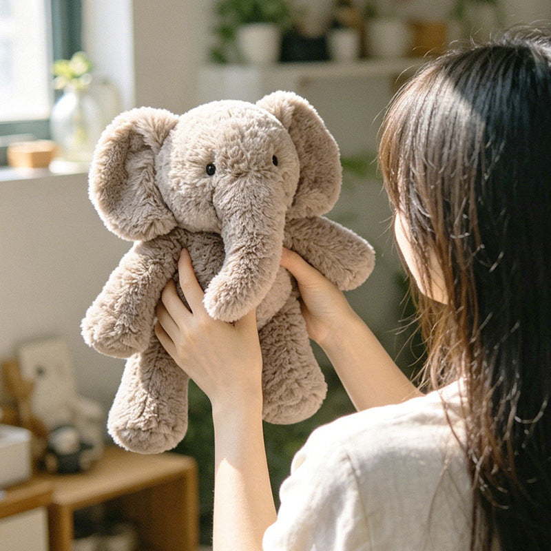 Lying Plush Elephant Body Pillow Cuddle Toy Kalsten