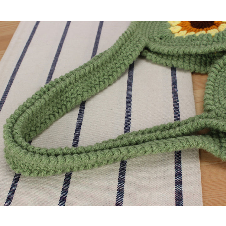Handbag with Floral Crochet Patterns Kalsten