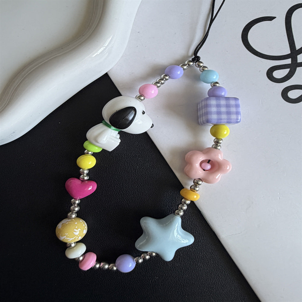 Artistic Beaded Charm Necklace Kalsten 1790135162