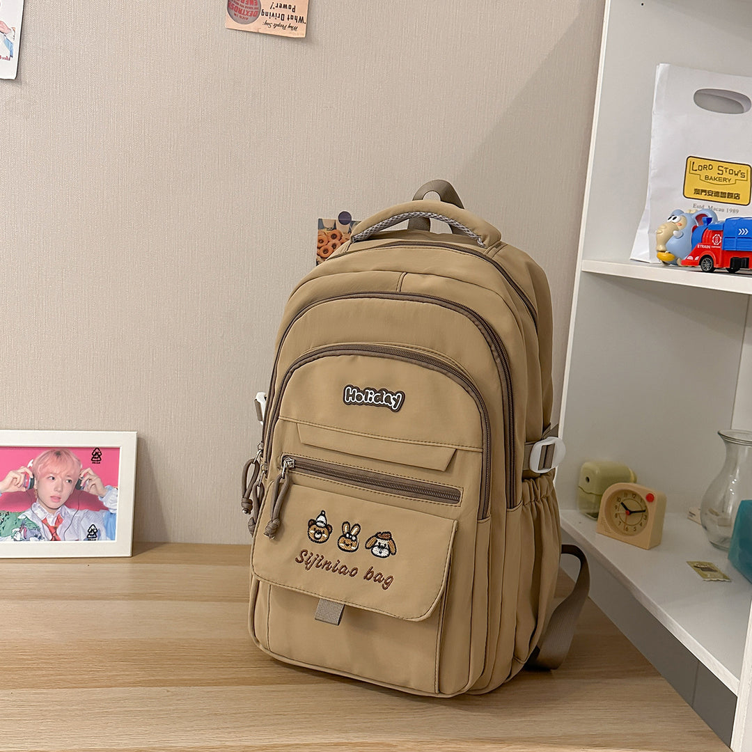 Cute Illustrated Character-Themed Backpack Kalsten