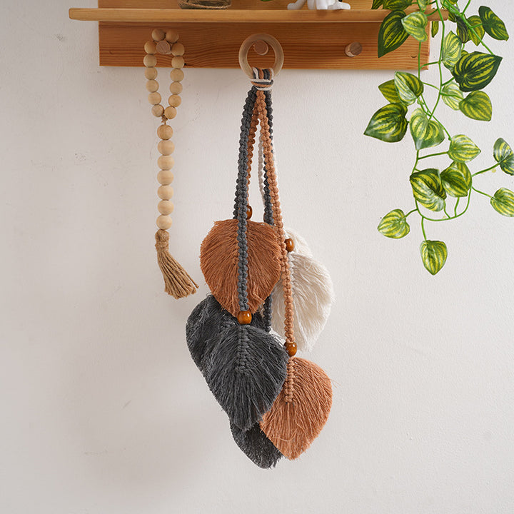 Macrame Leaf Wall Hanging Decor Kalsten