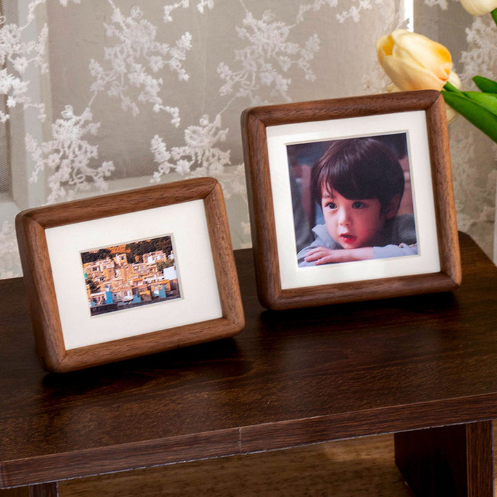 Natural Wood Decorative Photo Frame for Home