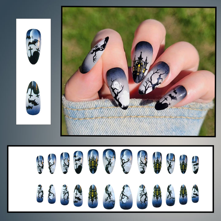 Halloween Theme Nail Art