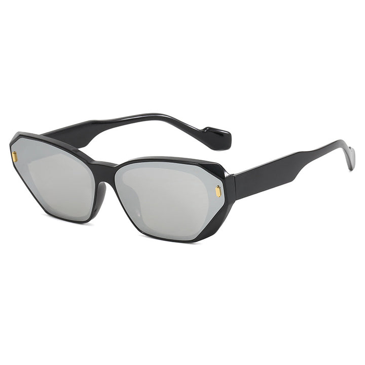 Women’s geometric designer sunglasses with distinctive frame Kalsten