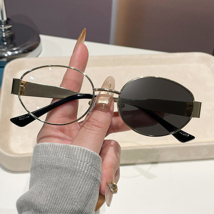 Women Vintage Sunglasses in Oval Design Kalsten