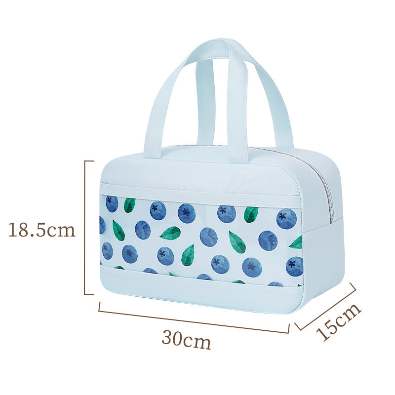 Insulated Lunch Bag with Stylish Blueberry Design Kalsten