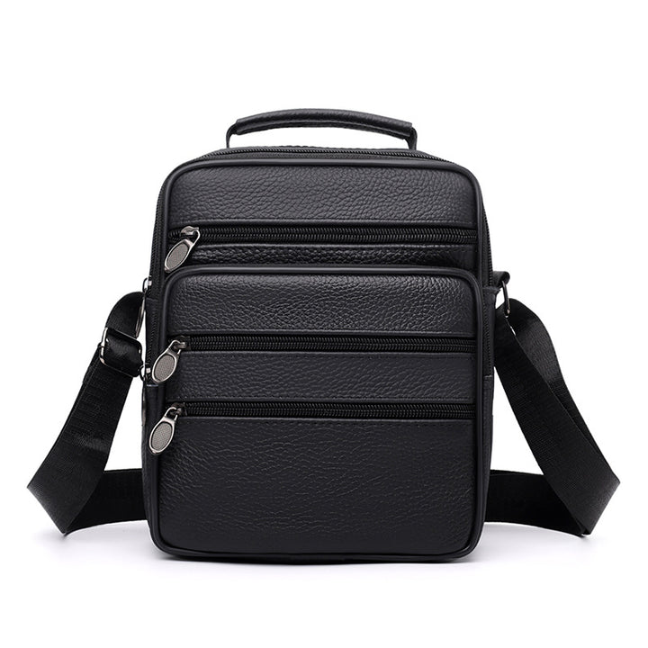 Sleek Multi-Pocket Crossbody Messenger Bag Kalsten