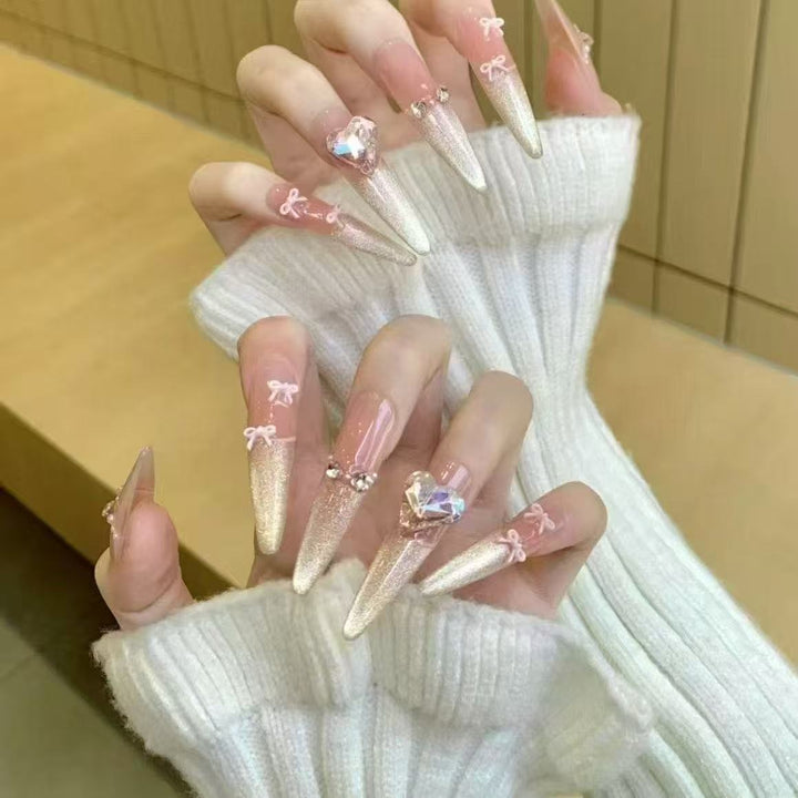 Glamorous Stiletto Nail Art Extensions