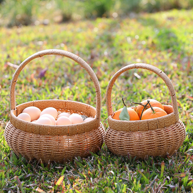 Handwoven Decorative Basket Kalsten