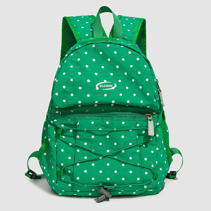 Trendy Polka Dot Casual Backpack Kalsten