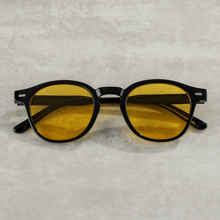 Vintage-Inspired Round Frame Sunglasses Kalsten