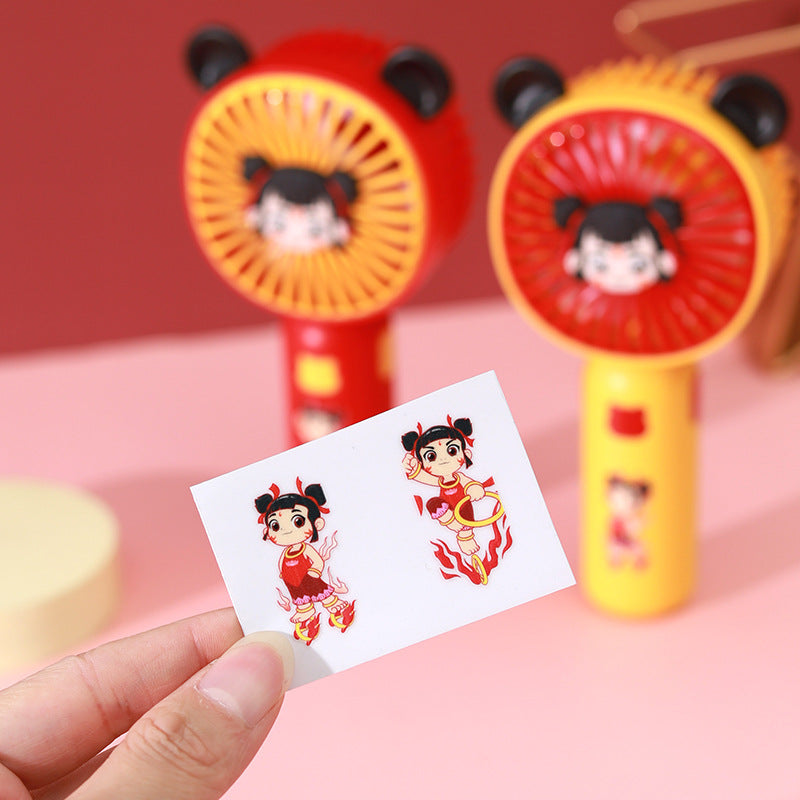 Women's Hand Fan with Cartoon Design Kalsten