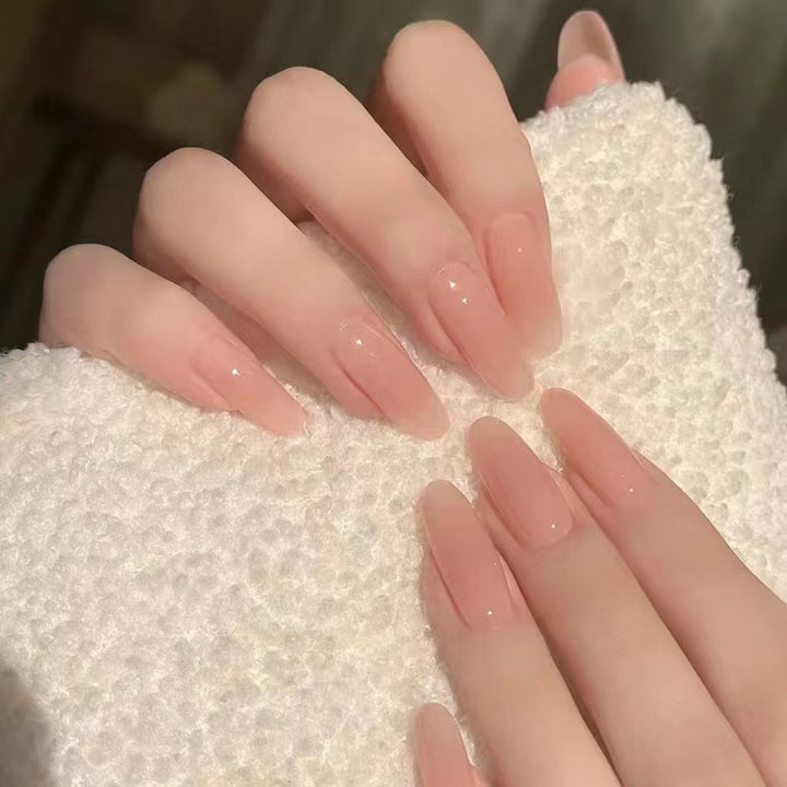 Glossy Gel Nail Extensions Kalsten