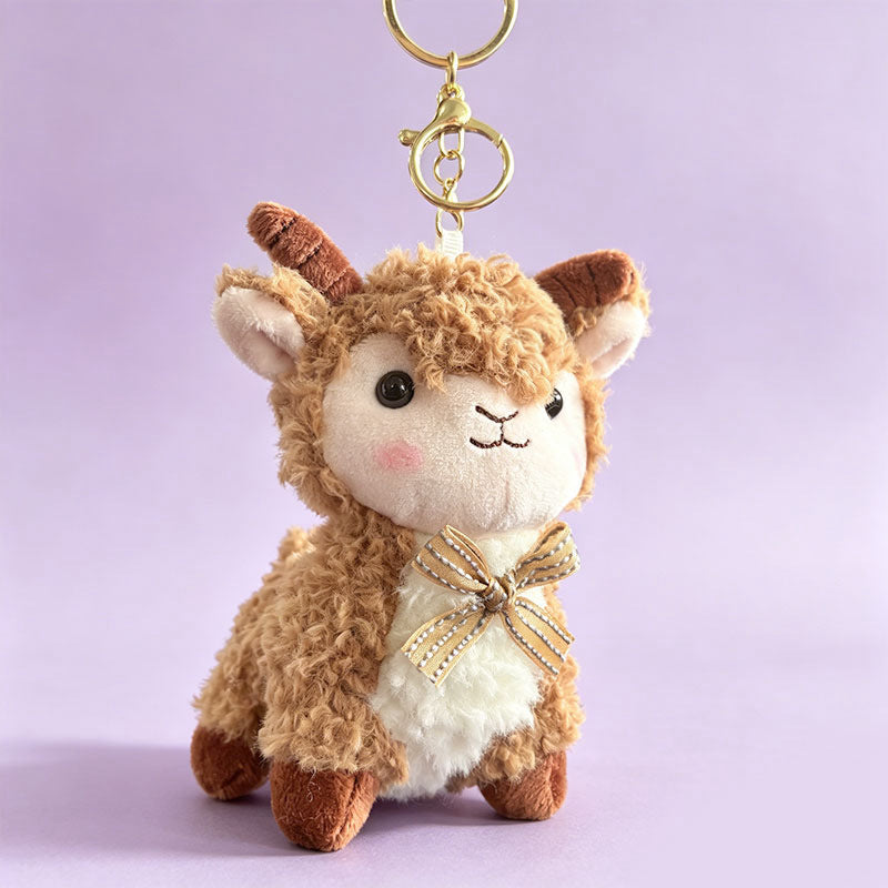 Jewel-Embellished Plush Lamb Collectible Kalsten