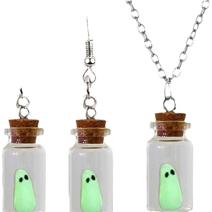 Ghost-In-A-Jar Dangle Earrings Kalsten