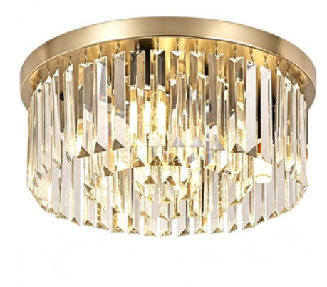 Crystal Flush Mount Ceiling Fixture
