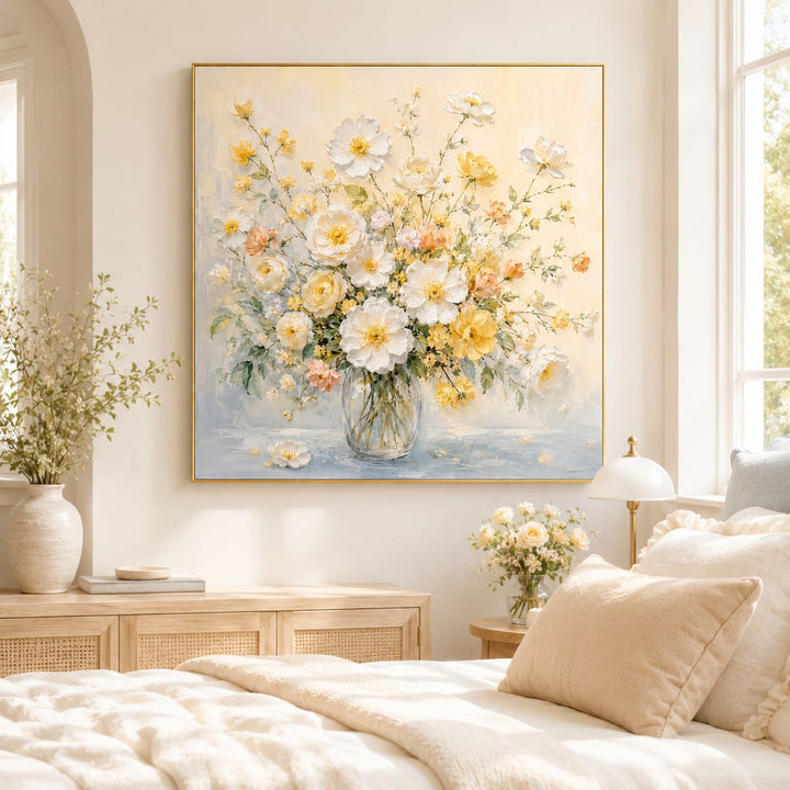 Floral Art Canvas Print