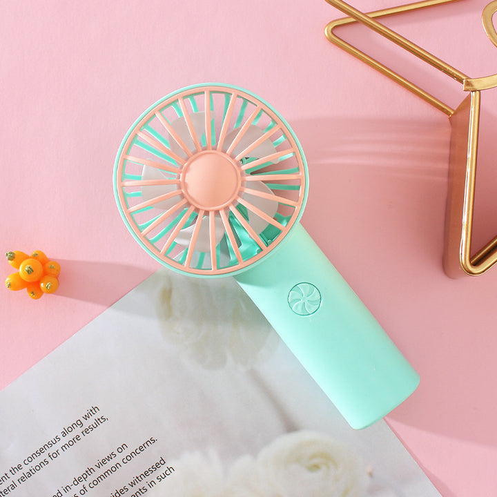 Ladies Portable Hand Fan with Ergonomic Grip and Powerful Battery Kalsten