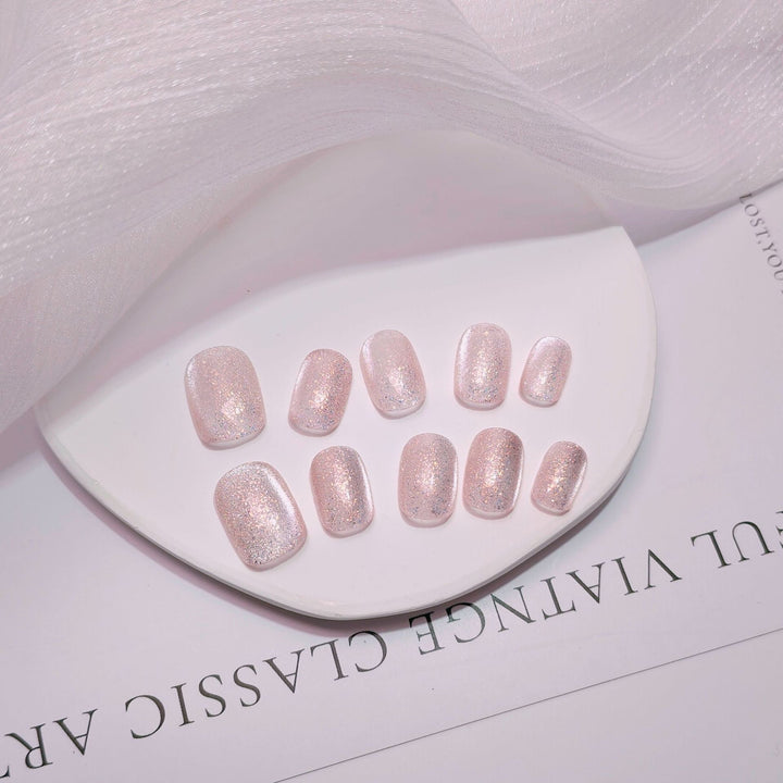 Elegant French Tip Press-On Nails Kalsten