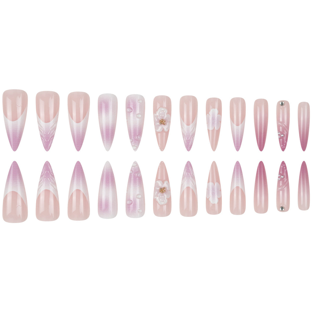 Elegant Floral Design Press-On Nails Kalsten 1789086047