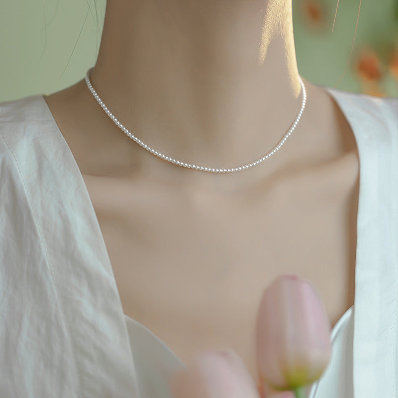 Delicate Pearl Necklace Kalsten