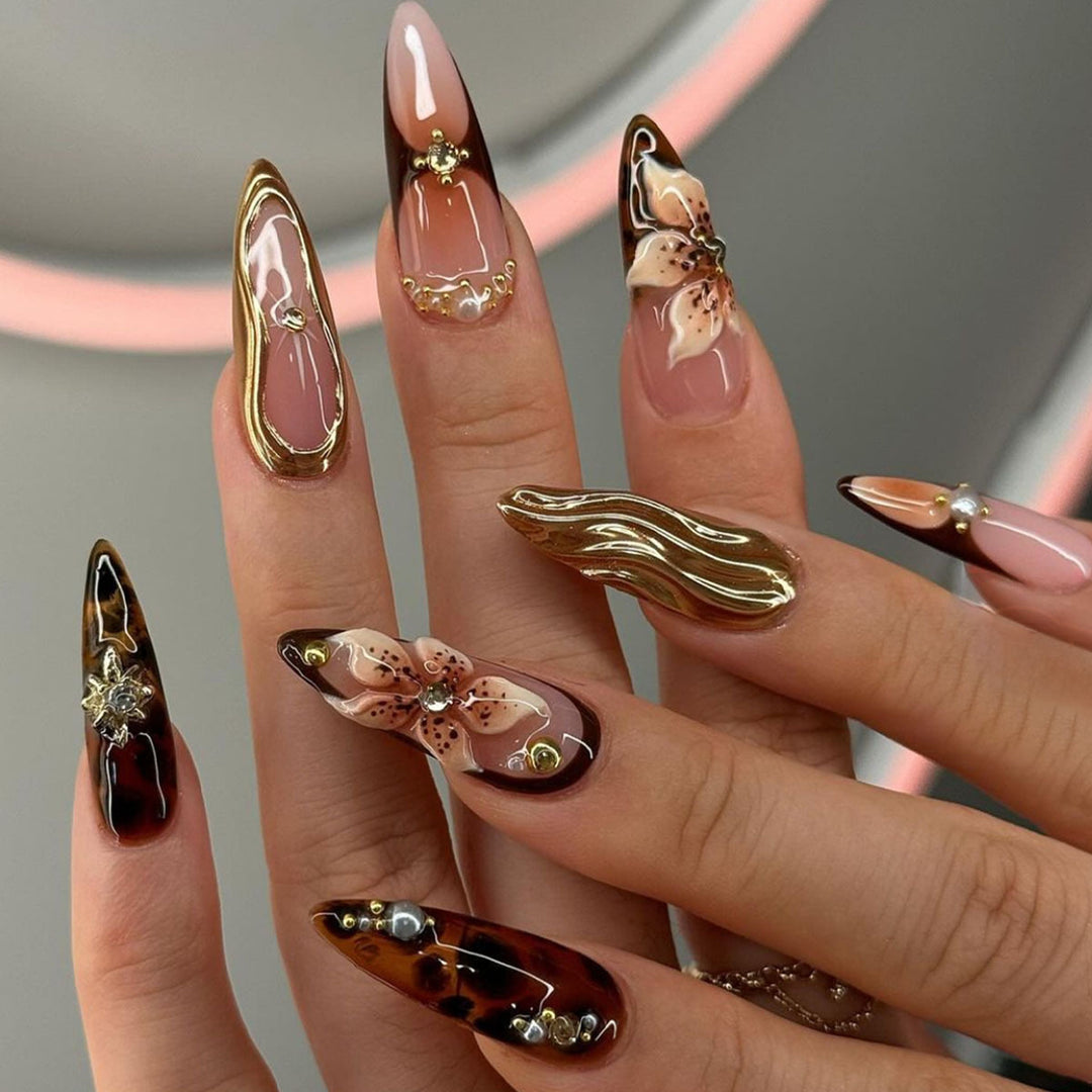 Artistic Stiletto Nail Art Extensions Kalsten 1787913603