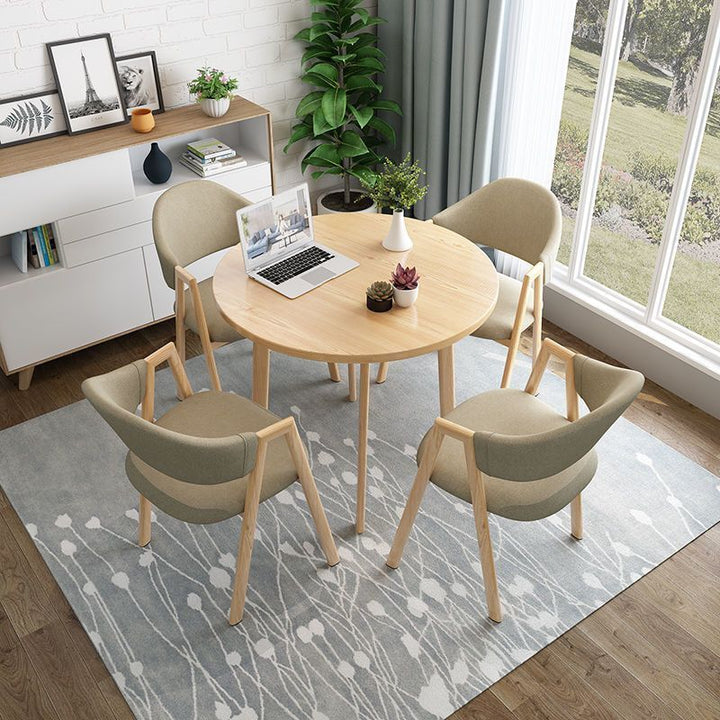 Dining chair with ergonomic upholstery and modern design Kalsten