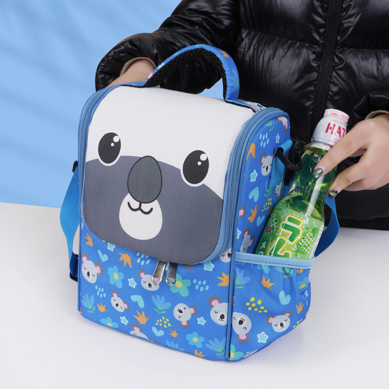 Insulated Panda-Themed Lunch Backpack