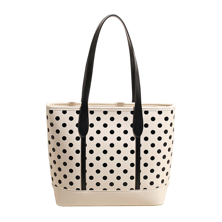 Polka Dot Print Casual Tote Kalsten