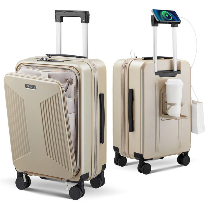 Unisex Smart Multi-Functional Carry-On Luggage Kalsten