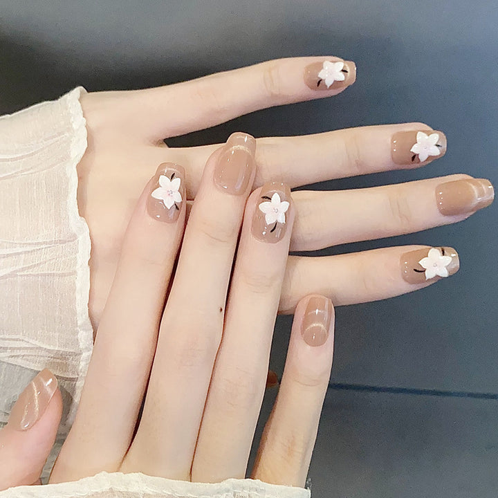 Floral Nail Art Press-On Nails Kalsten