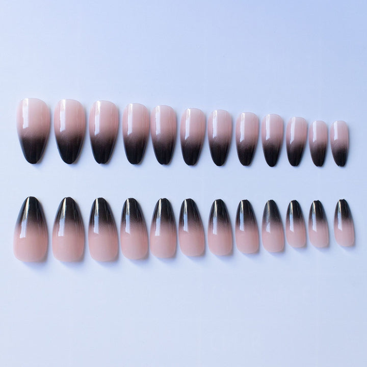 Stylish Ombre Stiletto Nail Art