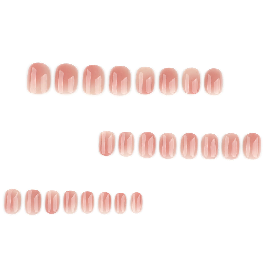 Artificial gel nails with elegant high-gloss finish Kalsten